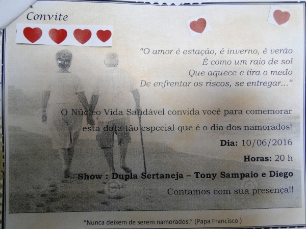 Dia dos namorados no Núcleo