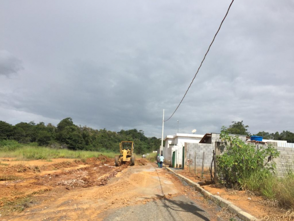 Prefeitura inicia obra de pavimentação no Bairro Alvorada