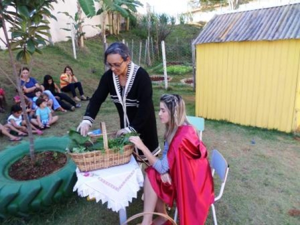 Abertura do Projeto Horta Escolar - Plantas Alimentícias Não- Convencionais